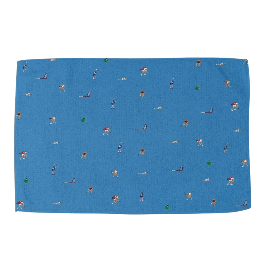 The Original Tennis Towel: Crash Out - Blue