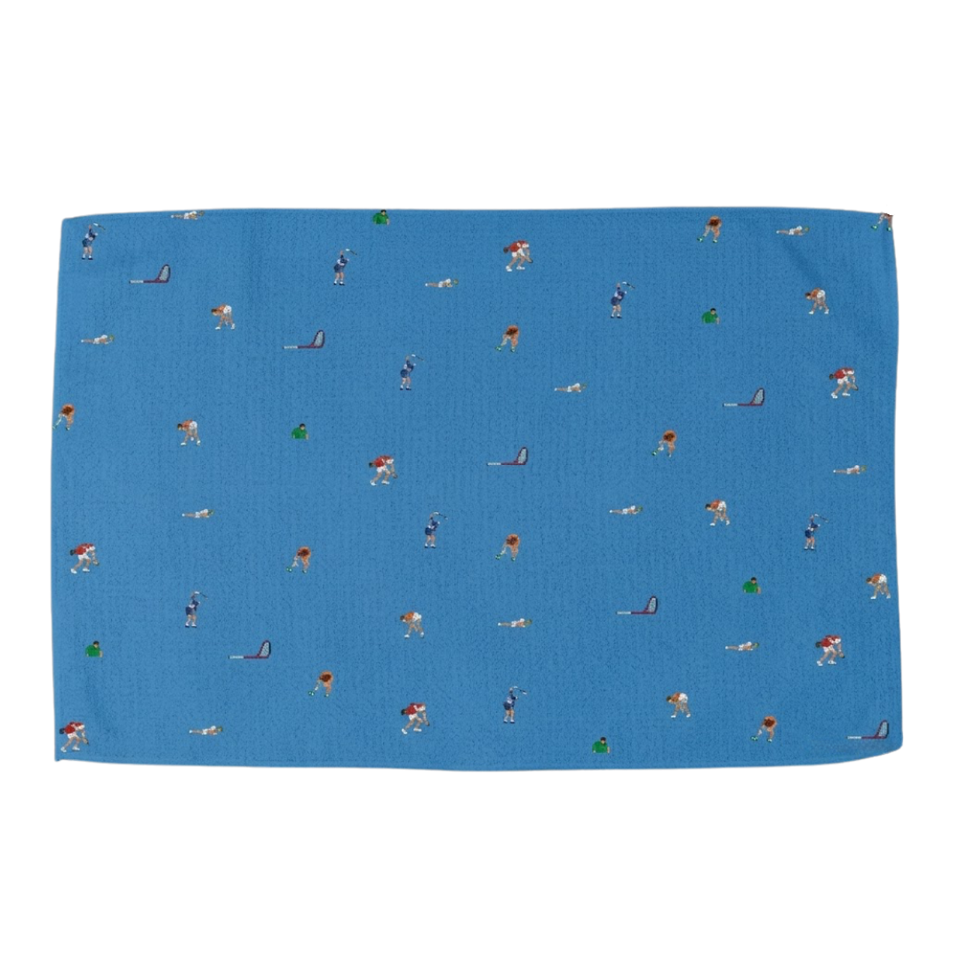 The Original Tennis Towel: Crash Out - Blue