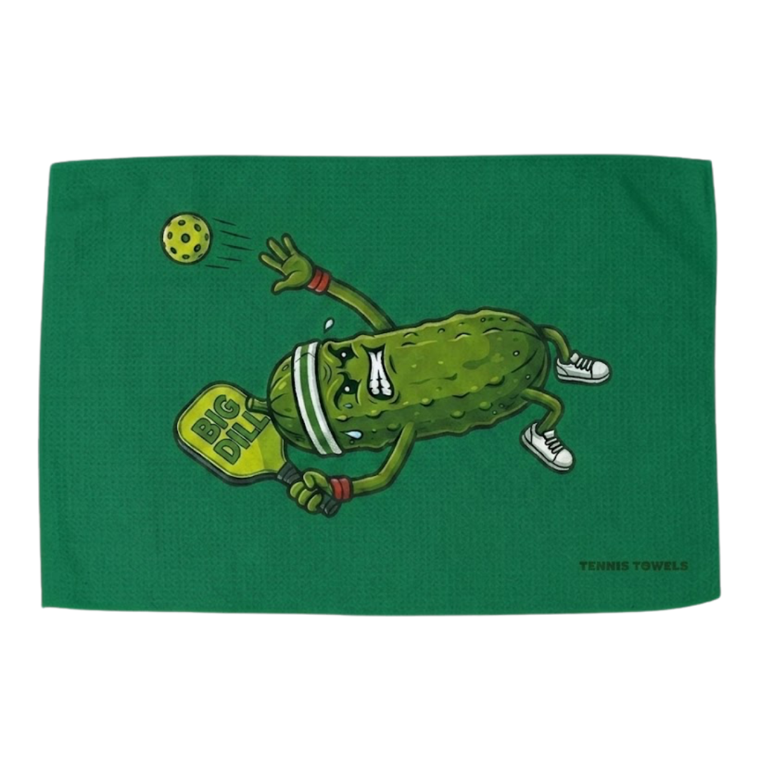 The Original Pickleball Towel: Big Dill - XXL Green