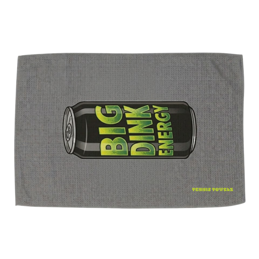 The Original Pickleball Towel: Big Dill Energy - Grey