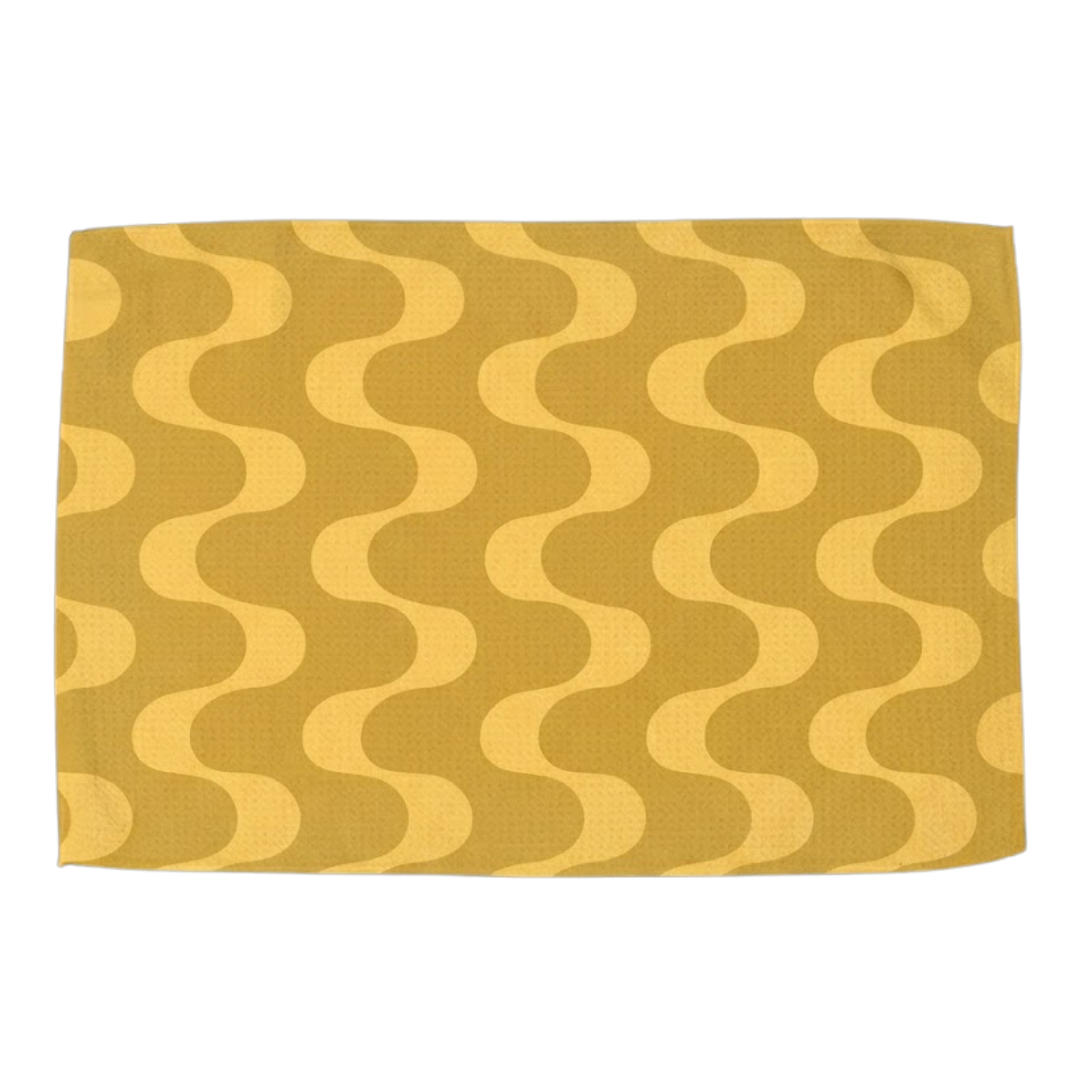 The Original Tennis Towel: La Jolla - Yellow