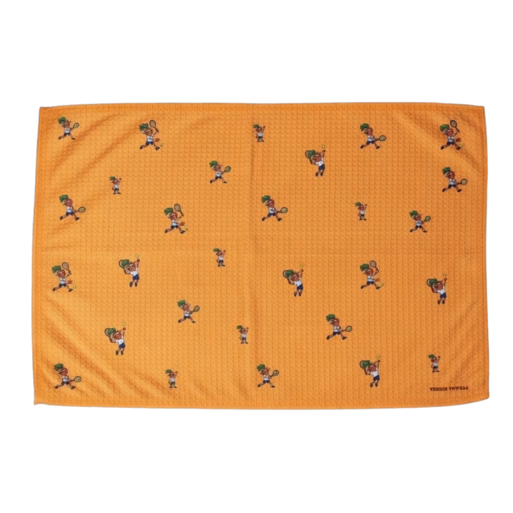 The Original Tennis Towel: Italian Carrot Top - Orange